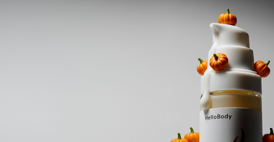 Hellobody product with small pumpkins on it